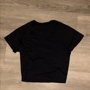 Lululemon Black Crop Top